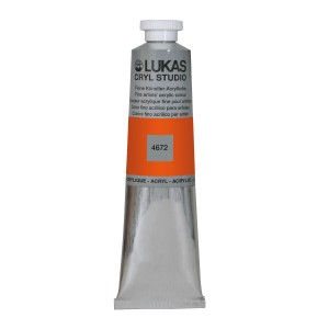 Lukas Cryl Studio Acrylfarbe Aluminiumtube Kadmiumrot hell (imit.) 75ml