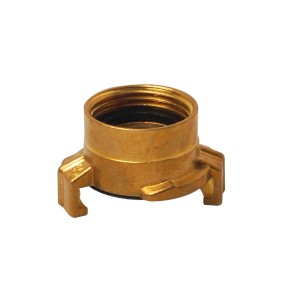Kirchhoff Schnellkupplung-Gewindestück aus Messing, 30,3 mm (1IG), blank