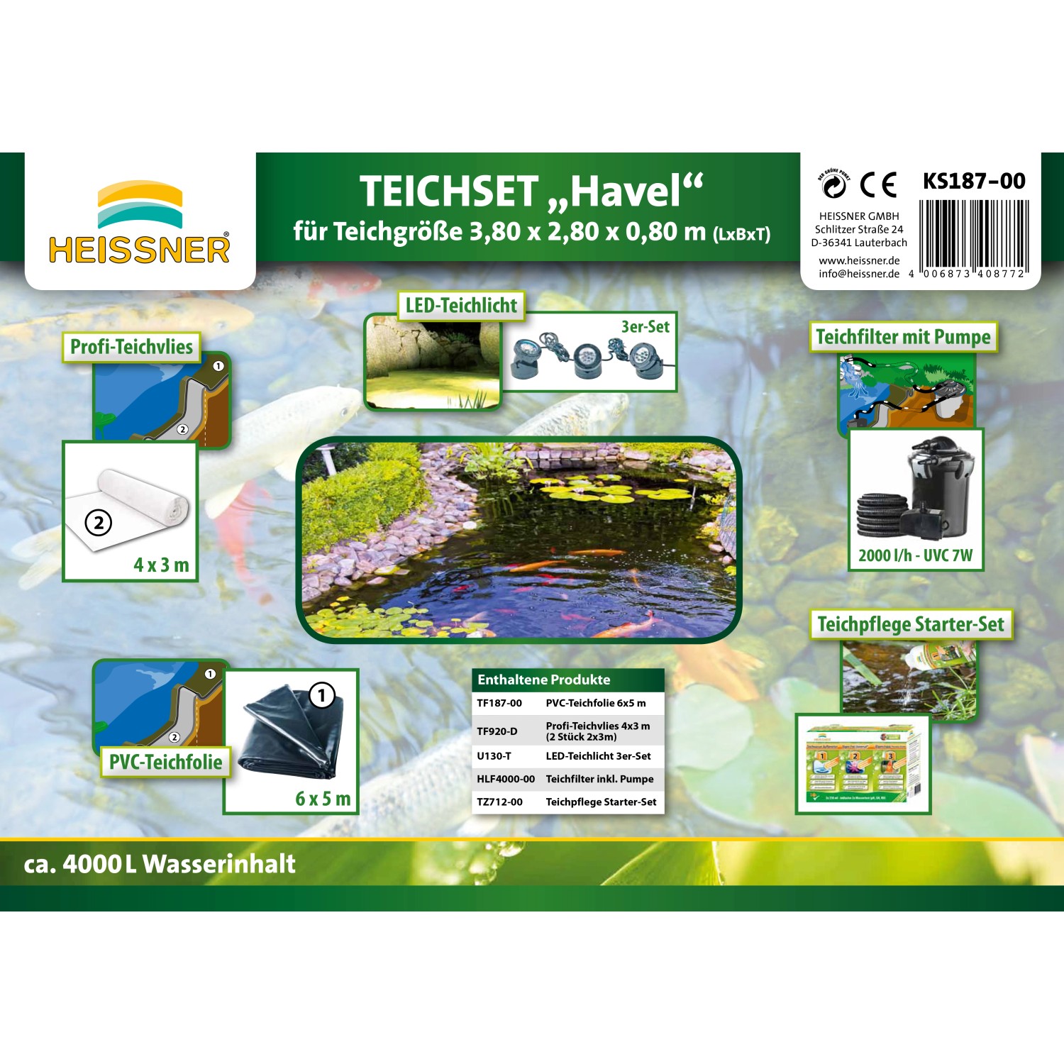 Heissner Teich KomplettSet Havel kaufen bei OBI