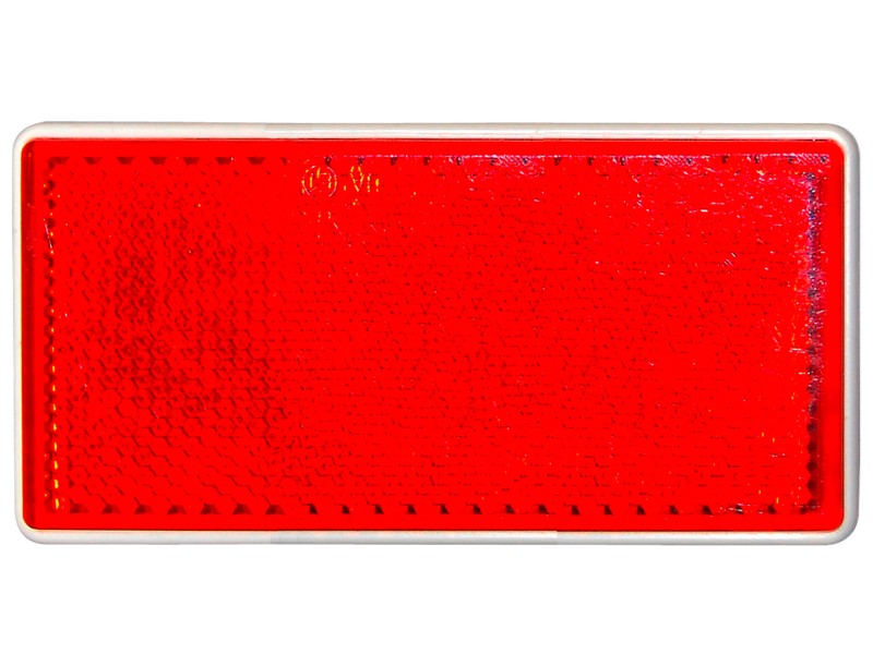 LAS Rrechteckiger Reflektor für PKW Anhänger 2 Stück Rot kaufen bei OBI