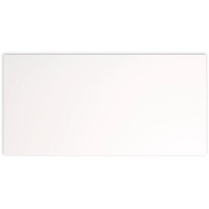 Weiße, glänzende Wandfliese Ice White, 30x60 cm, rektifiziert für moderne Wandgestaltung.