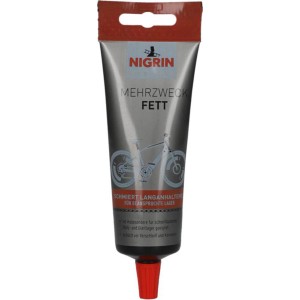 Nigrin Mehrzweckfett Bike-Care, 100g Tube für Fahrradpflege.