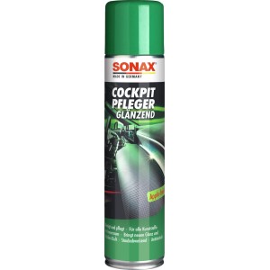 Sonax Cockpitpflege Apple, 400ml Dose zur Reinigung und Pflege von Auto-Kunststoffoberflächen.