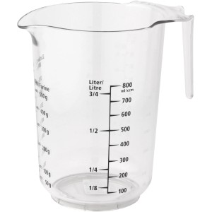 Zenker Patisserie Messbecher Bedruckt Ø 11,5 cm 1 l Fassungsvermögen