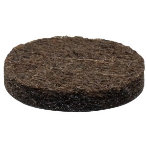 Wagner Filzpads-Set EH1317 Ø 17 mm x 3 mm Braun 24-tlg.