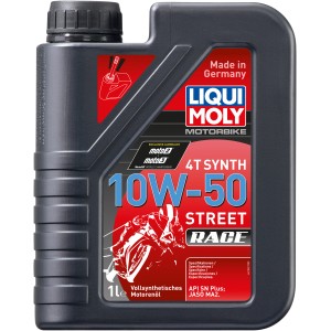 Liqui Moly Motorbike 4T 10W-50 Street Race Motoröl, 1 Liter Gebinde.