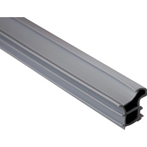 Graue Primo Stahlzargendichtung Ferrum 911, 9-11 mm x 5 m, für Tür- und Fensterrahmen.