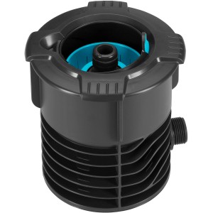 Gardena Anschlussdose für Pipeline und Sprinklersysteme, mit Profi-Hahnstück.