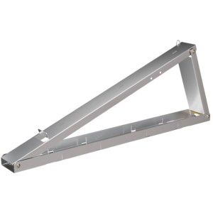 Absaar Solar Halterung für Boden und Flachdach, Neigungswinkel einstellbar.