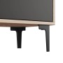 okwish TV Schrank mit Stauraum Fächern Wohnzimmer 180x35x49cm Natur_10