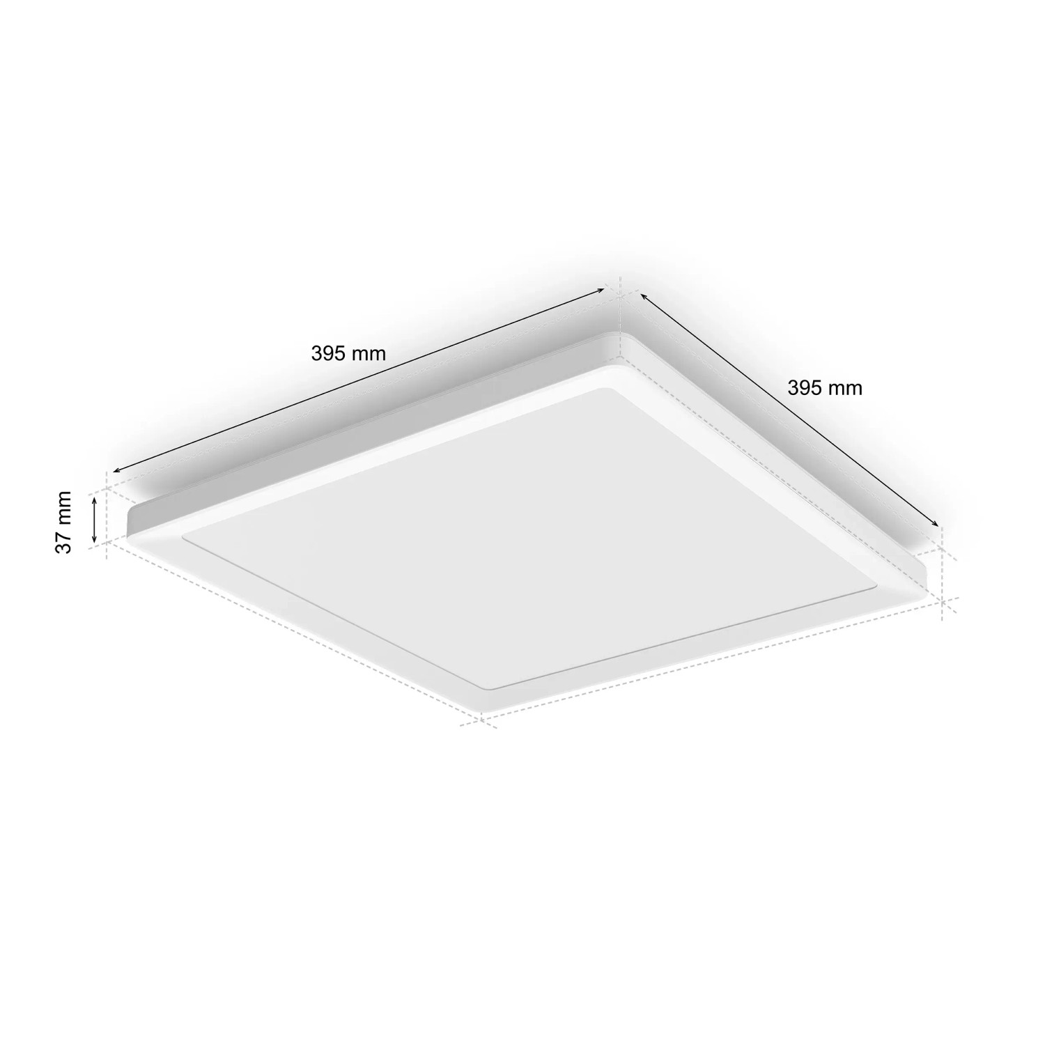 Philips Hue LED-Panel Tento White & Color Ambiance M Weiß 39,5 cm x 39,5 cm_4