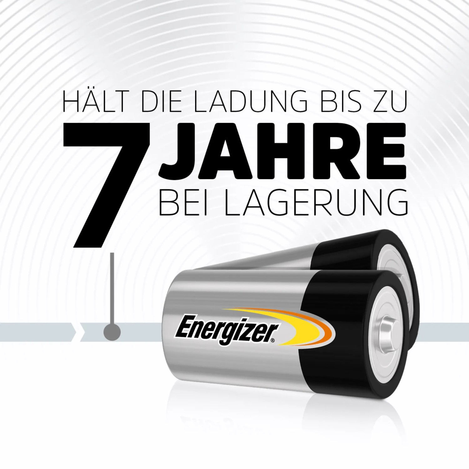 Zwei Energizer Alkaline Power C Baby Batterien. Zuverlässige Energie für Standardanwendungen.