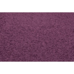 Lila Teppichboden Denver als Meterware, weicher Flor, 400 cm breit.