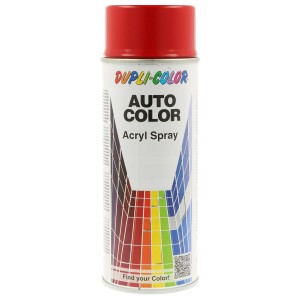 Dupli-Color Auto Color Lackspray, 400ml, Rot: Acryl-Spray für Lackreparatur und Karosseriearbeiten.