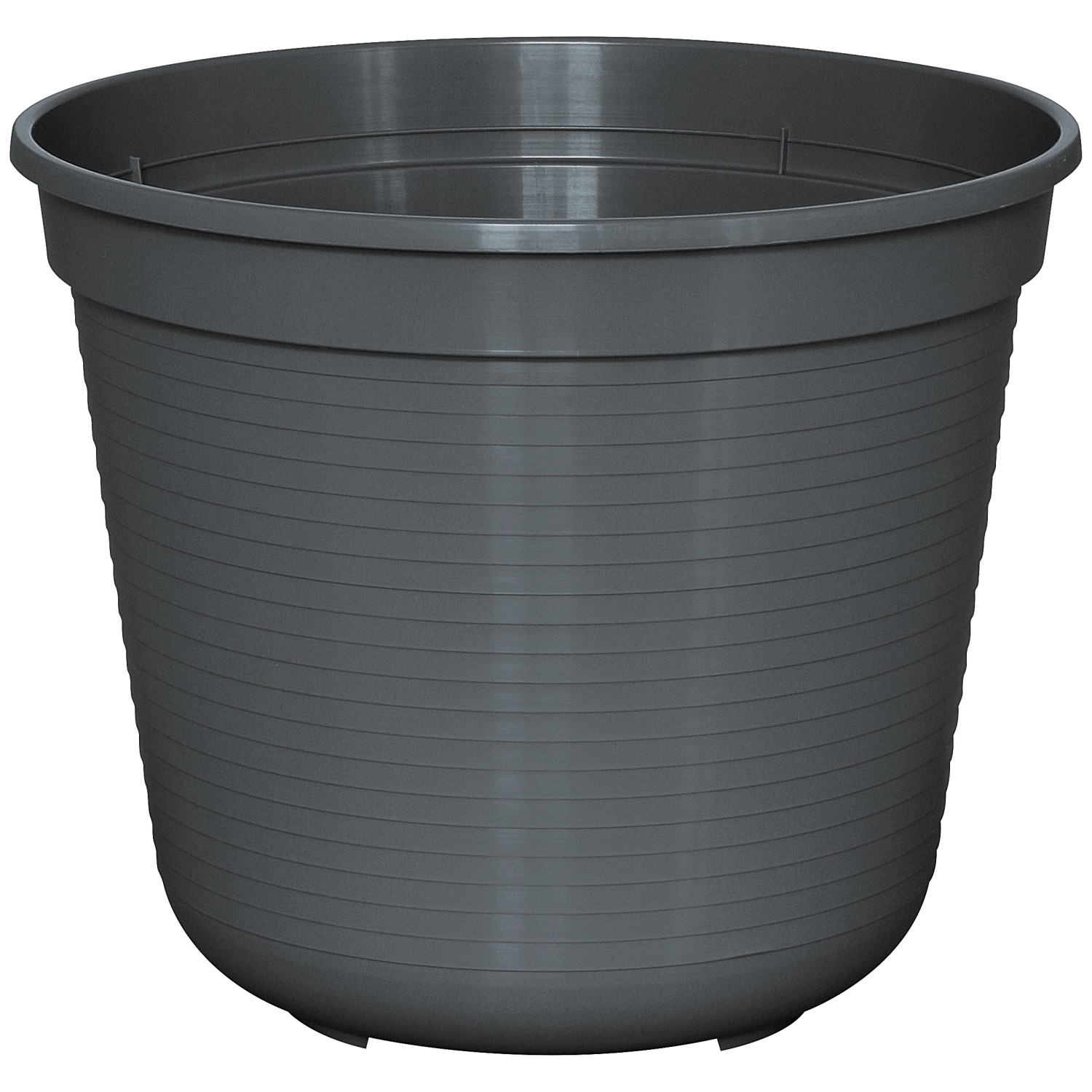 Geli Blumentopf Standard ca. Ø 28 cm Anthrazit kaufen bei OBI