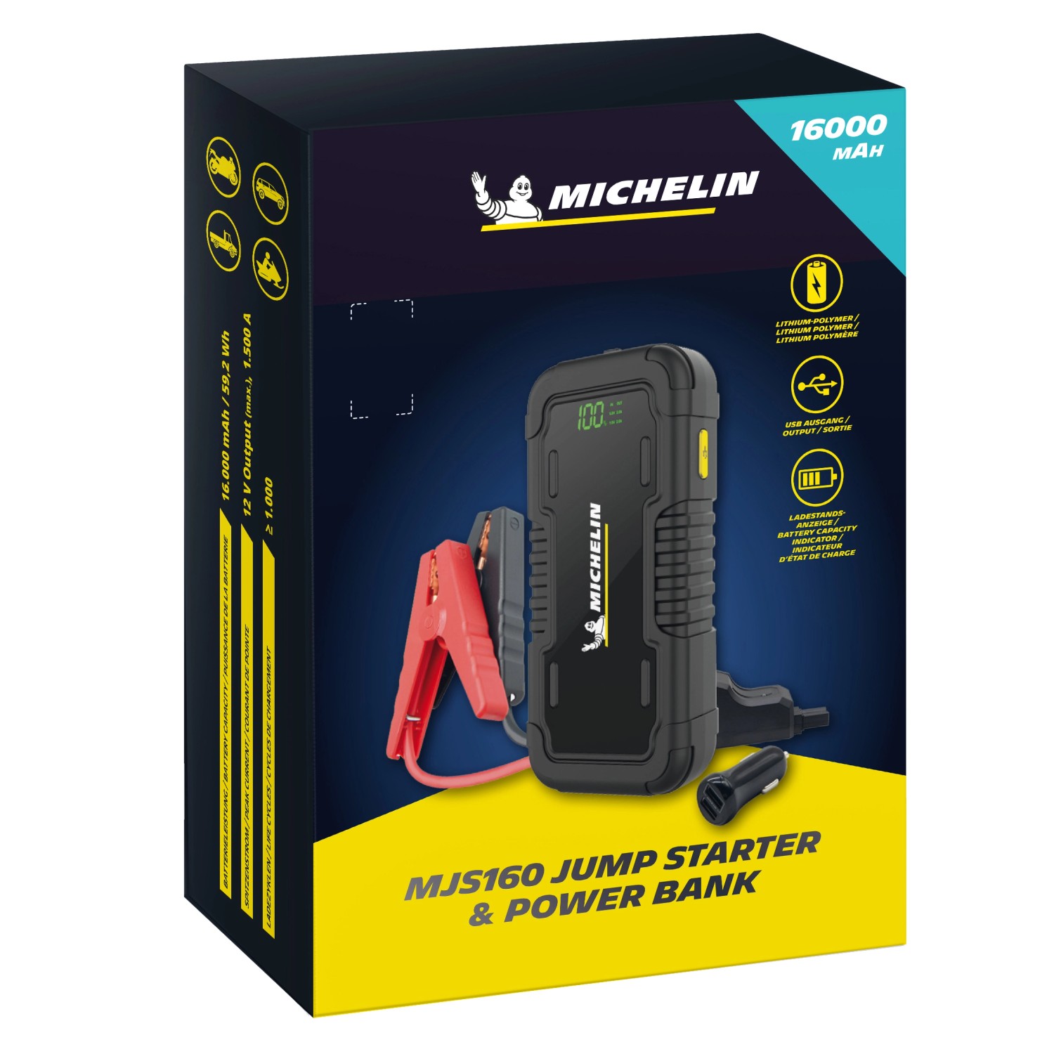 Michelin Jump Starter und Powerbank MJS 160 kaufen bei OBI