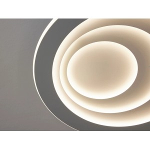 Osram LED-Deckenleuchte Orbis Spiral Smart Matter Weiß Tunable White Ø 50 cm