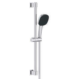 Grohe Vitalio Comfort 110 Brauseset mit Stange und Handbrause, 2 Strahlarten, Chrom.