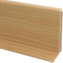 Kernsockelleiste 60 Maple London, 15x60x2550 mm, für einen perfekten Wandabschluss.