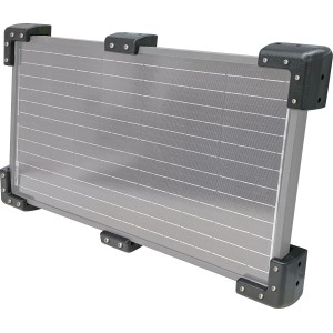 Schwaiger Wandmontage-Set, 6-teilig für Solaranlagen Panele mit Eck- und Seitenhalterungen.