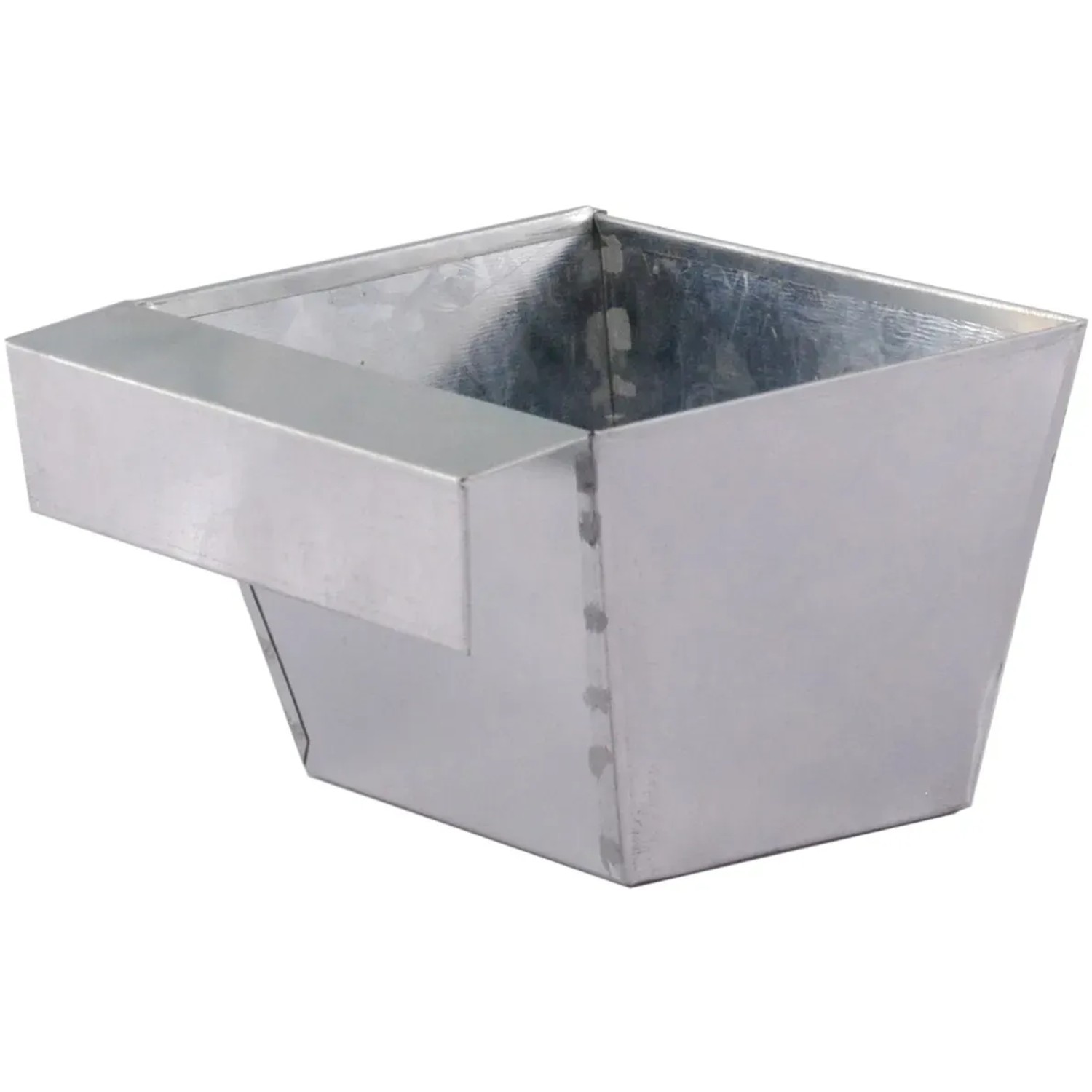 Zink-Blumenkasten fr Palettenbau 15 cm x 10,5 cm x 9 cm Silber kaufen bei  OBI