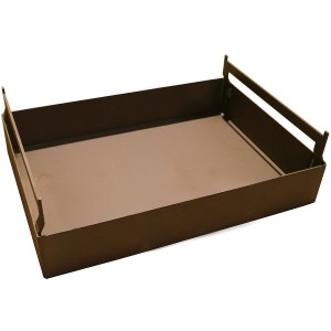 Ferrum Art Design Aschewanne und Grillrost für Feuerstelle Motorrad, 50x35cm.