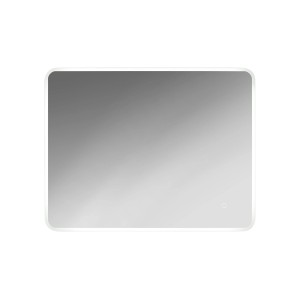 Rechteckiger Kristall-Leuchtspiegel Highlight II, 90x70 cm, mit LED-Beleuchtung und Dimmfunktion.