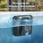 Aiper Scuba S1 Poolroboter bei der Reinigung der Poolwand und Wasserlinie.