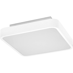 Weiße Ledvance Smart+ WiFi Deckenleuchte Orbis, 35x35 cm, dimmbar, tunable white.