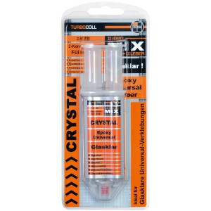 Boldt 2-K-Epoxykleber Crystal TurboMix 15g für Lack- und Karosseriereparatur.