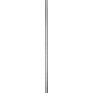 Stahlrohr, 50 cm, Ø 2,7 cm, silber verzinkt, für Möbelbau.