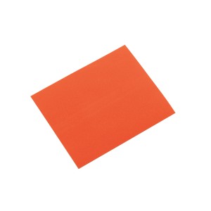 Orangefarbenes LUX Universal-Schleifpapier K100 für Holzbearbeitung.