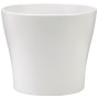 Scheurich Übertopf 808, Ø 11cm, Panna, aus Keramik für den Innenbereich.