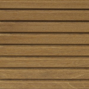 Nahaufnahme von Bangkirai-Holz, behandelt mit OBI Bangkirai-Öl. Holzschutz für Gartenmöbel und Terrassen.