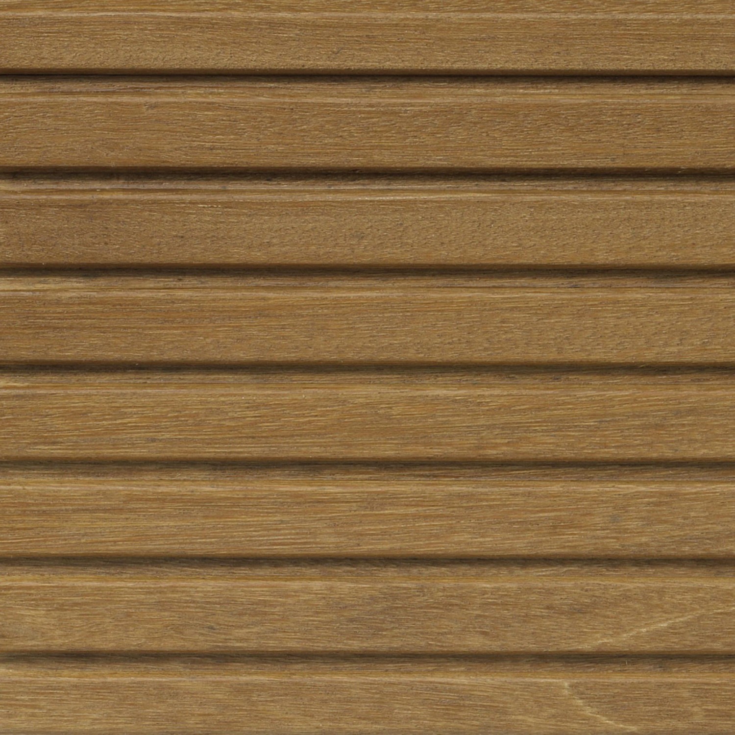 Nahaufnahme von Bangkirai-Holz, behandelt mit OBI Bangkirai-Öl. Holzschutz für Gartenmöbel und Terrassen.