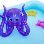 Bestway Wasserspielcenter Aquarium mit Rutsche, Oktopus und Sternen