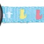 Helles Jollypaw Kätzchenhalsband aus Nylon, verstellbar mit Schelle.