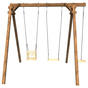 Soulet Holzschaukel Ulysse 240 cm x 207 cm x 224 cm