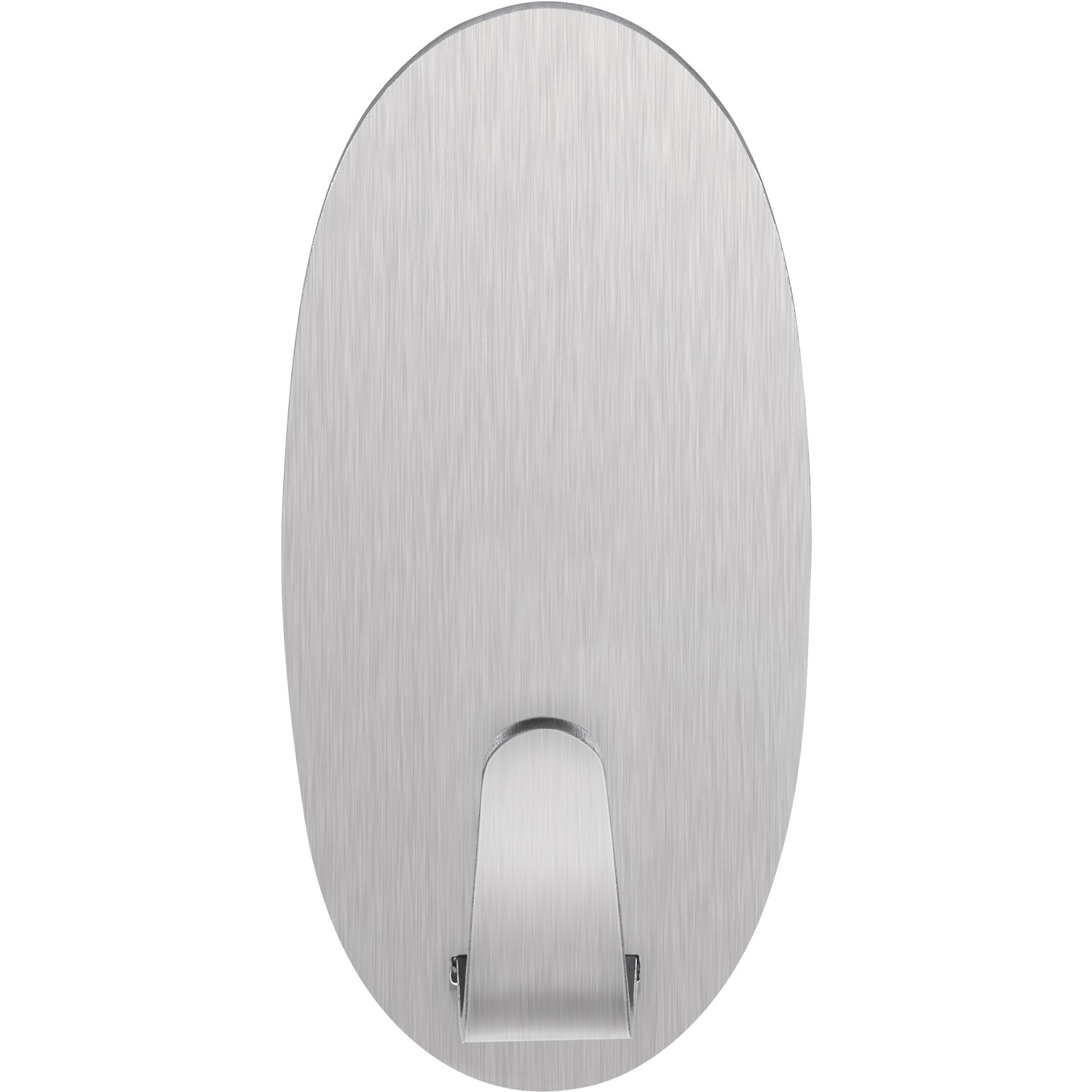 Tesa Selbstklebehaken Oval Edelstahl mit Powerstrips für einfache Montage ohne Bohren.