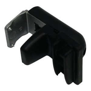 Gardinia Plissee-Klemmträger Concept, schwarz, aus Metall und Kunststoff für Plissees.