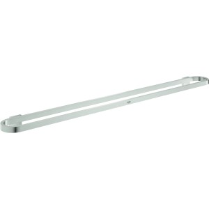Grohe Selection Badetuchhalter, 800 mm, Supersteel. Handtuchhalter aus Metall mit verdeckter Befestigung.
