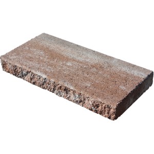 Häusler Alpen Abdeckplatte Muschelkalk, 50x25x20cm für Mauersysteme & Einfassungen.