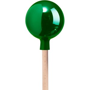 Grüne Windhager Rosenkugel, Ø 12 cm, Gartendeko für Beet und Rasen.