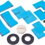 Grohe Essence Dichtungsset für Badewannen: Dichtbänder, Dichtmanschetten, Dichtbandrolle, Klebeband und Farbroller.