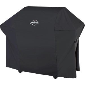 Schwarze Jamestown Wetterschutzhülle für Knox 4 Brenner Gasgrill.