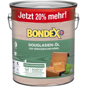 Bondex Douglasien-Öl Holzschutz für außen matt 3 l