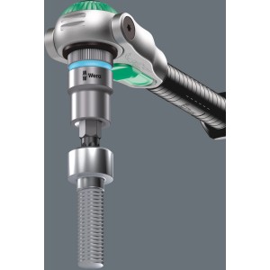 Wera Zyklop Bitnuss TX 50 mit Ratsche, 1/2 Zoll Antrieb, 60 mm Länge. Schlüssel & Abzieher.