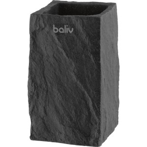 baliv Zahnputzbecher Kunststoff Steinoptik