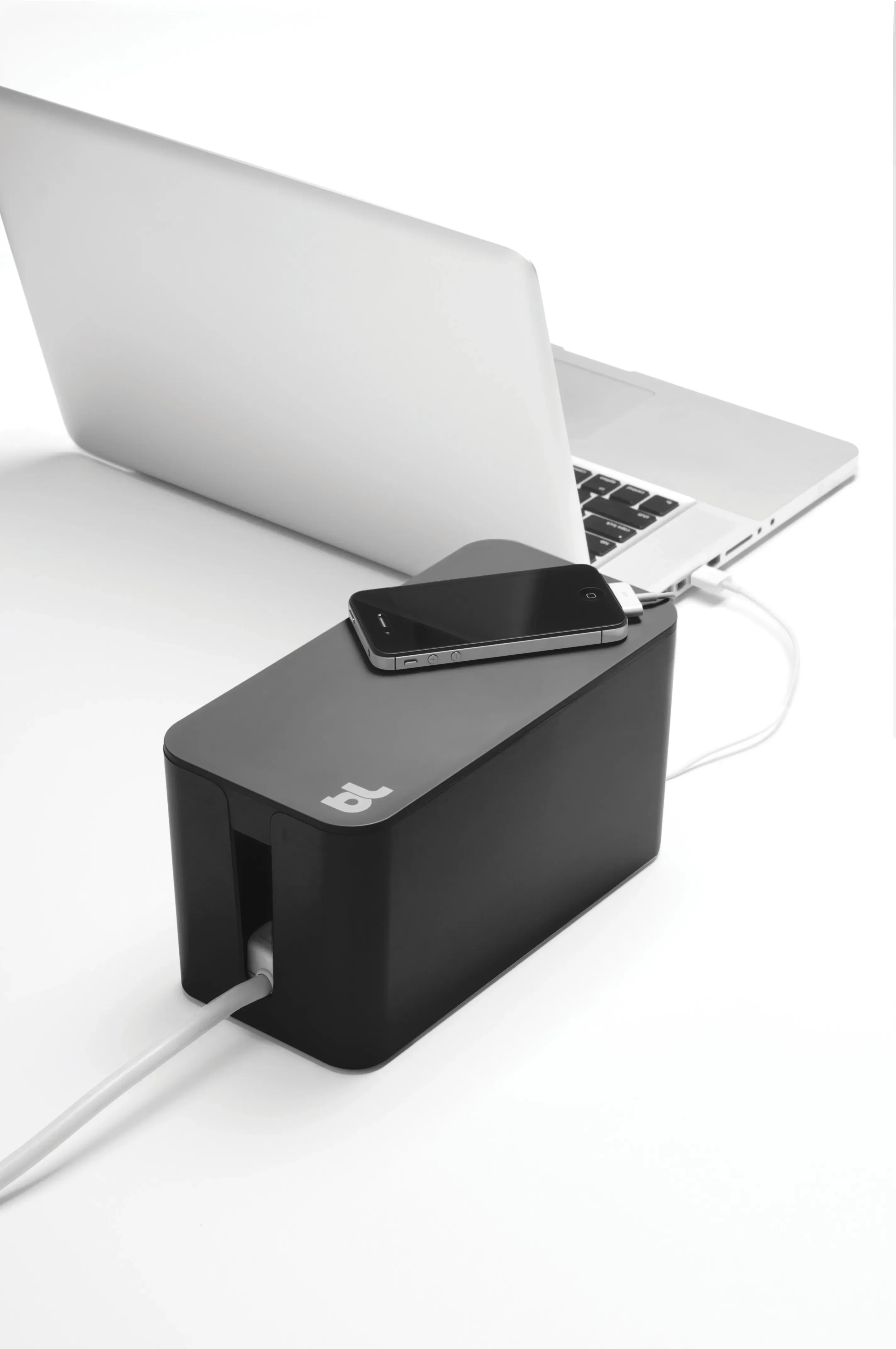 Bluelounge Cable Box Large Schwarz kaufen bei OBI