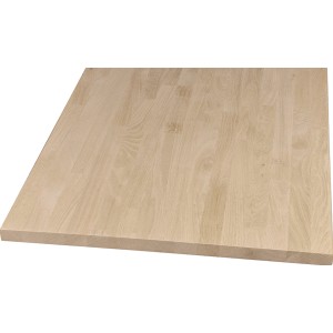 Fein geschliffene Leimholzplatte aus Eiche, 80x20x1,8 cm, ideal für Regalböden und Möbelbau.